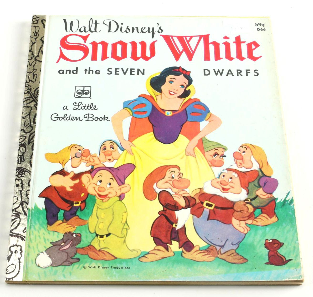 Filmic Light Snow White Archive 1948 Snow White Little Golden Book