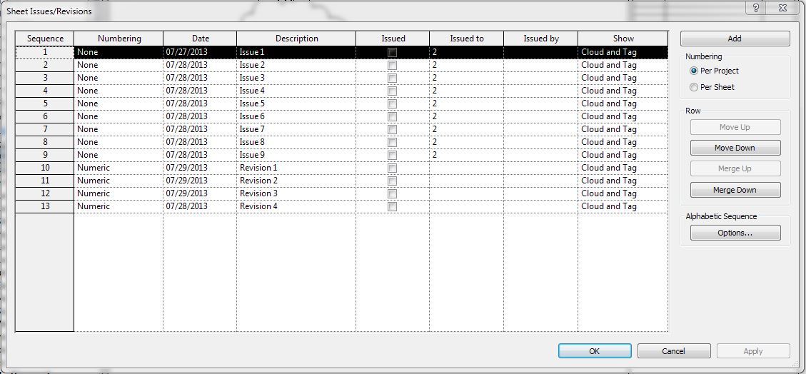 Revit tutorial having two unique revision schedules that work 