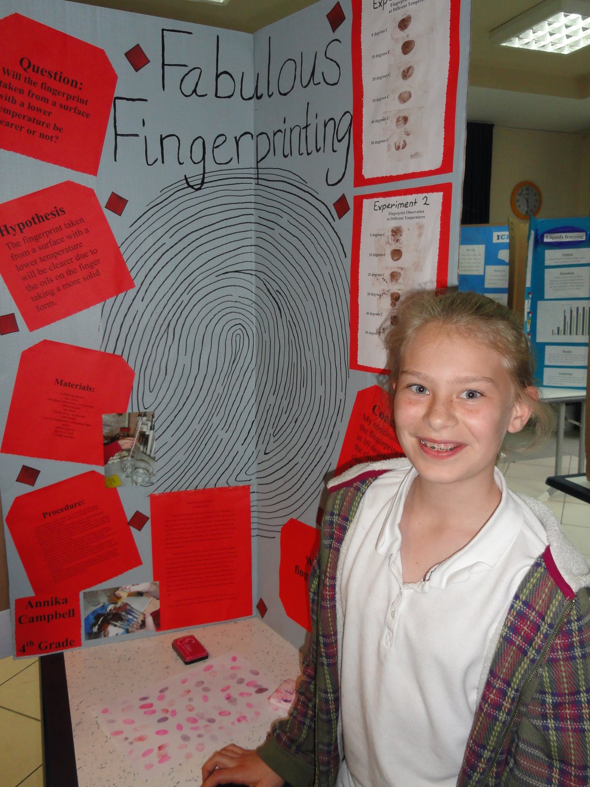 The Campbell Clan Blog: Science Fair Wrap Up