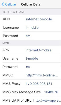 Telekom Internet Einstellungen iPhone 4S 5S 6 6S / iPad: