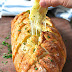 CHEESE AND GARLIC CRACK BREAD (PULL APART BREAD).