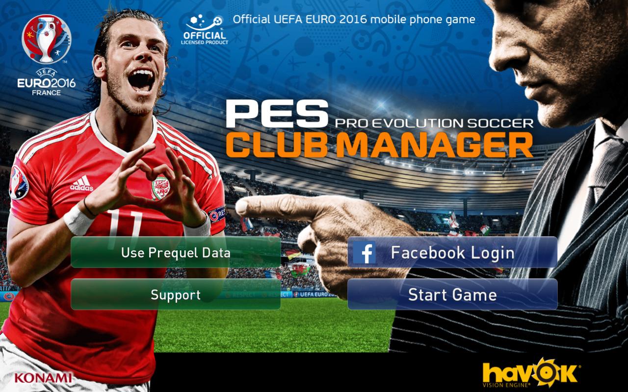 PES Club Manager APK v1.3.4+Data for Android
