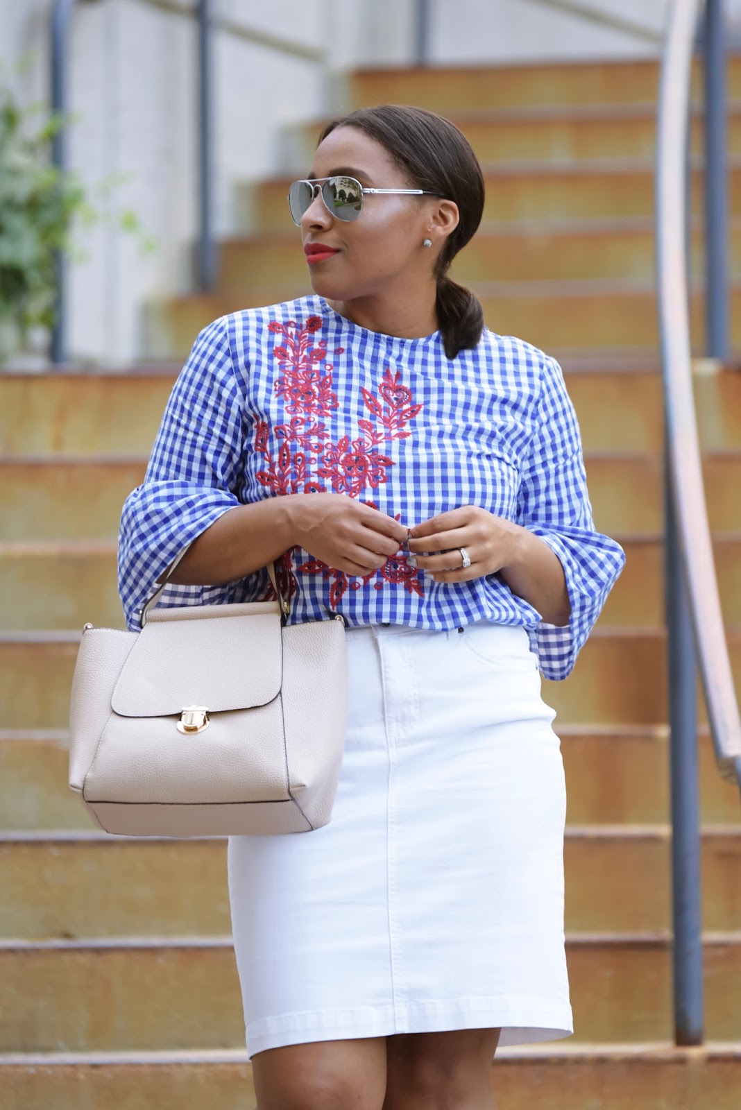 bell sleeve top, embrodiery, white skirt, zara shoes, dominican bloggers, dc bloggers, latina bloggers, armandhugon, fall outfit ideas, fall fashion
