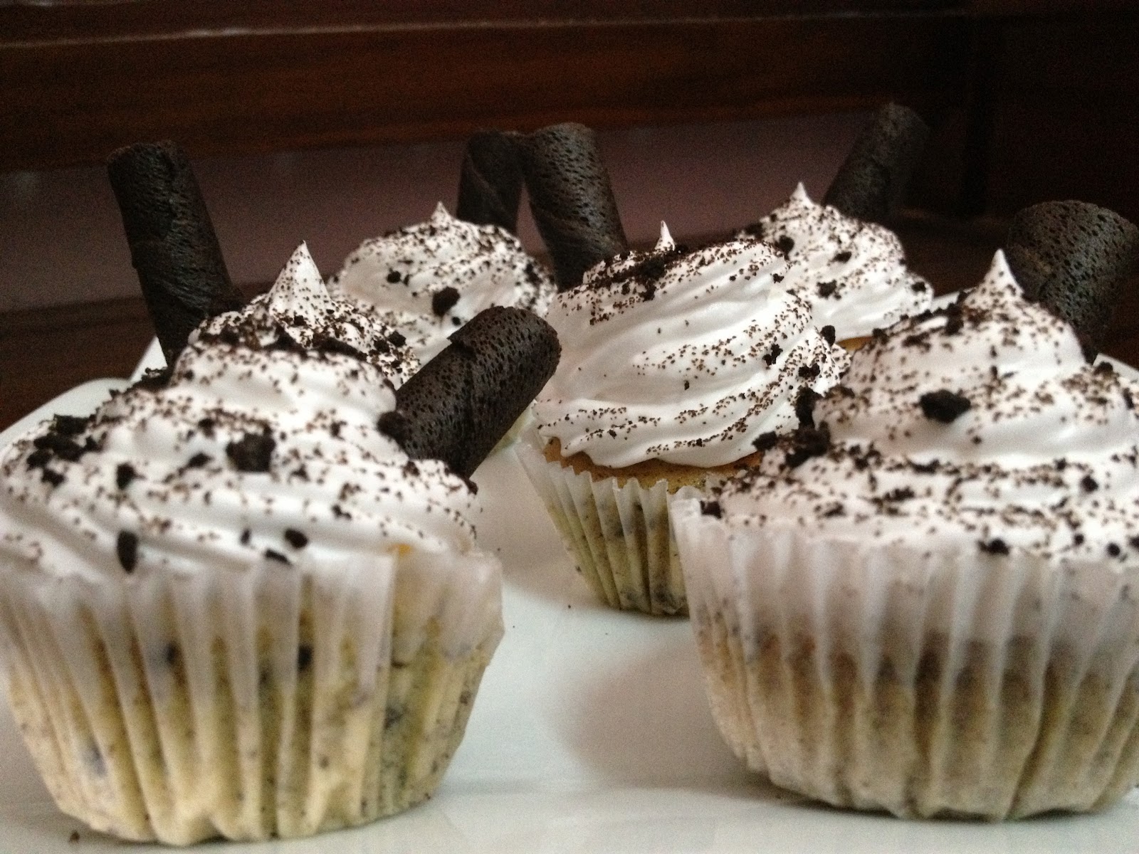 Foodeliciousz: Kek Cawan Oreo Berkeju