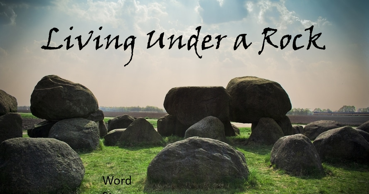Word Storm Living Under a Rock
