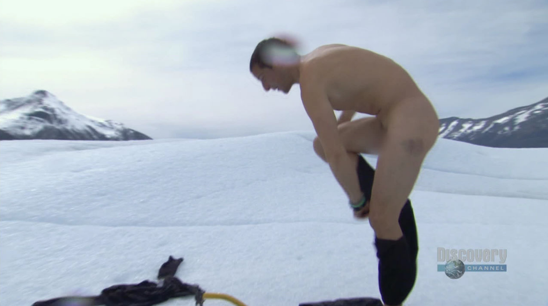 Bear grylls naked butt