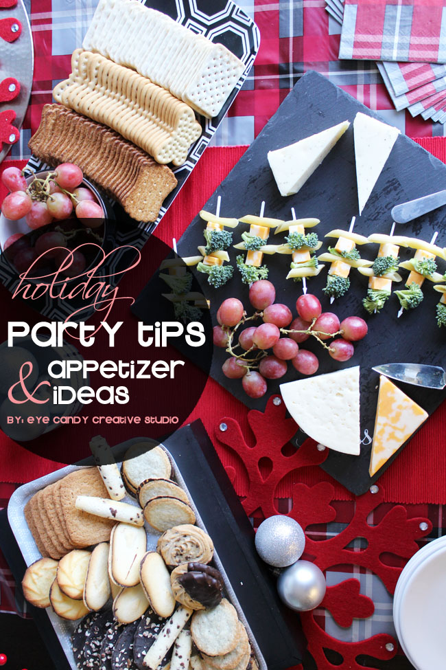 holiday party tips, holiday pairings, appretizer ideas, pasta, wine & cheese
