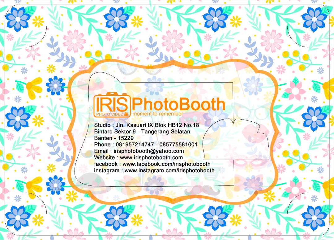 Frame 2017 IRIS PhotoBooth Jasa Photo Booth Souvenir Jakarta Murah