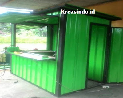 Jasa pembuatan Booth semi Kontainer di Tangerang dan Sekitarnya