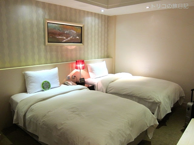 リンクワールドホテル 泊まった部屋の紹介 台北世聯商旅 Linkworld Hotel トリコの旅日記