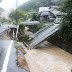 記録的な豪雨、島根県西部