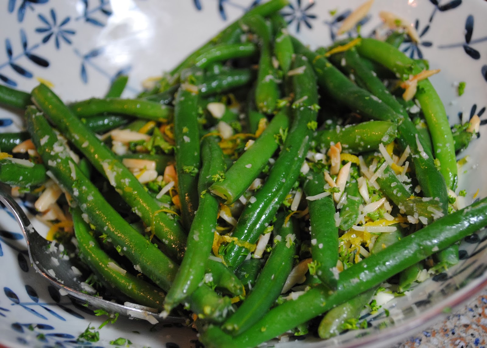 Chez Popine Chicken tapenade and green beans gremolata