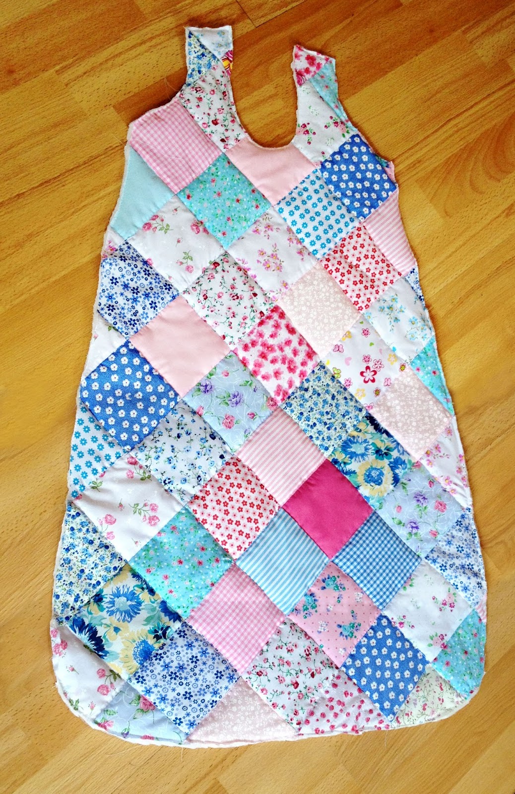 New Grandma Wants to Sew! A Quilted Baby Sleeping Bag