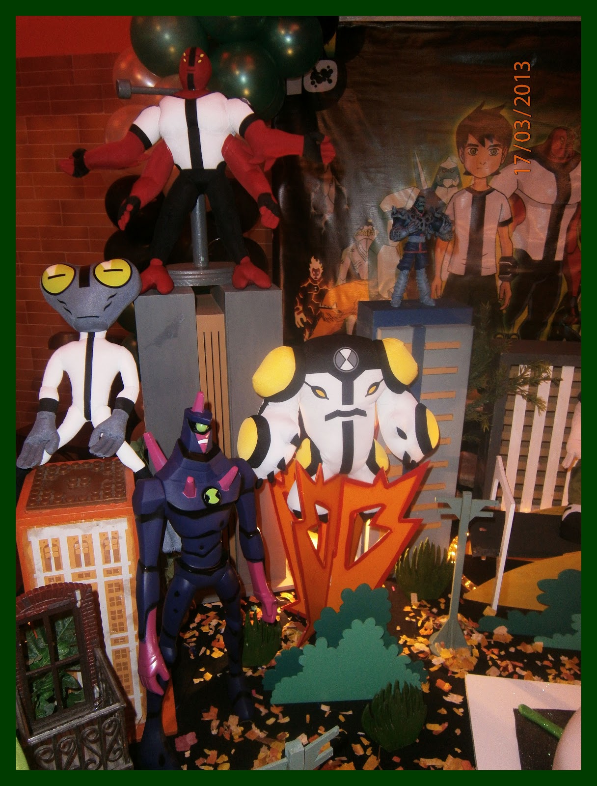 DIGA O TEMA Festas Infantis: BEN 10 - MARKITO E FELLIPE