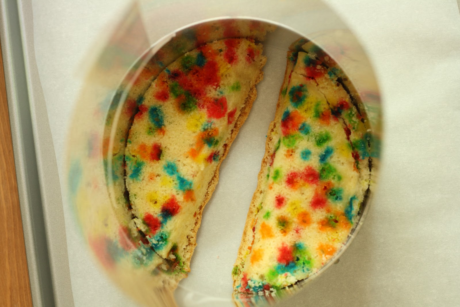 Funfetti Birthday Layer Cake from Momofuku Milk Bar hummingbird high