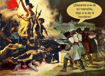 Delacroix, Goya , intrusión