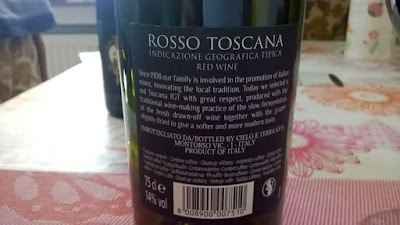 Rosso Toscana, IGT, 14 grados, Montorso vic