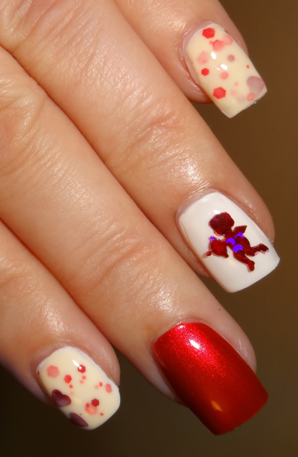 Wendy's Delights Cupid Nail Art Decals from Charlies Nail Art