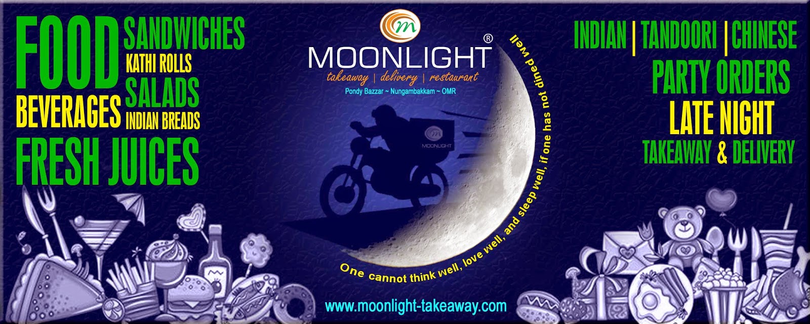 Moonlight Takeaway And Delivery Chennai Tamil Nadu MOONLIGHT takeaway & delivery