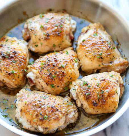 Nice food for every days : Easy Baked Garlic Chicken