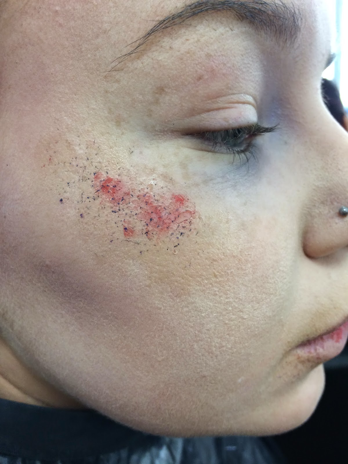 Gothic Horror How to Dirt, Dry skin and Rashes