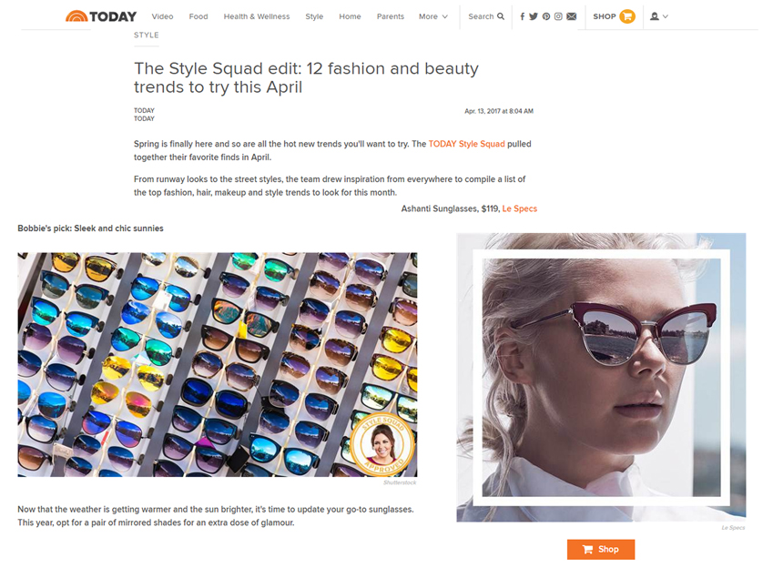 le specs sunglasses usa