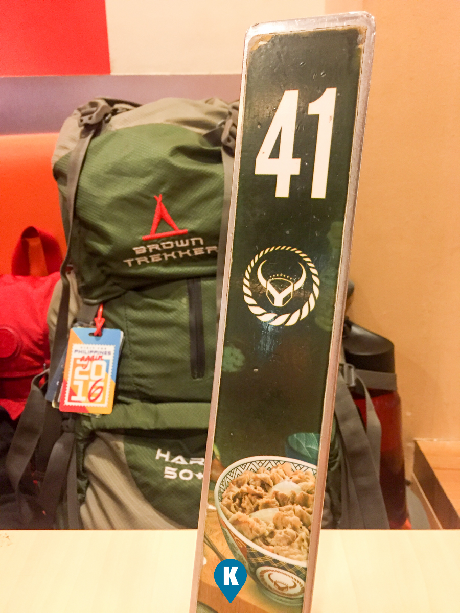 Dining A budget Japanese? Yoshinoya Glorietta KATOOGA