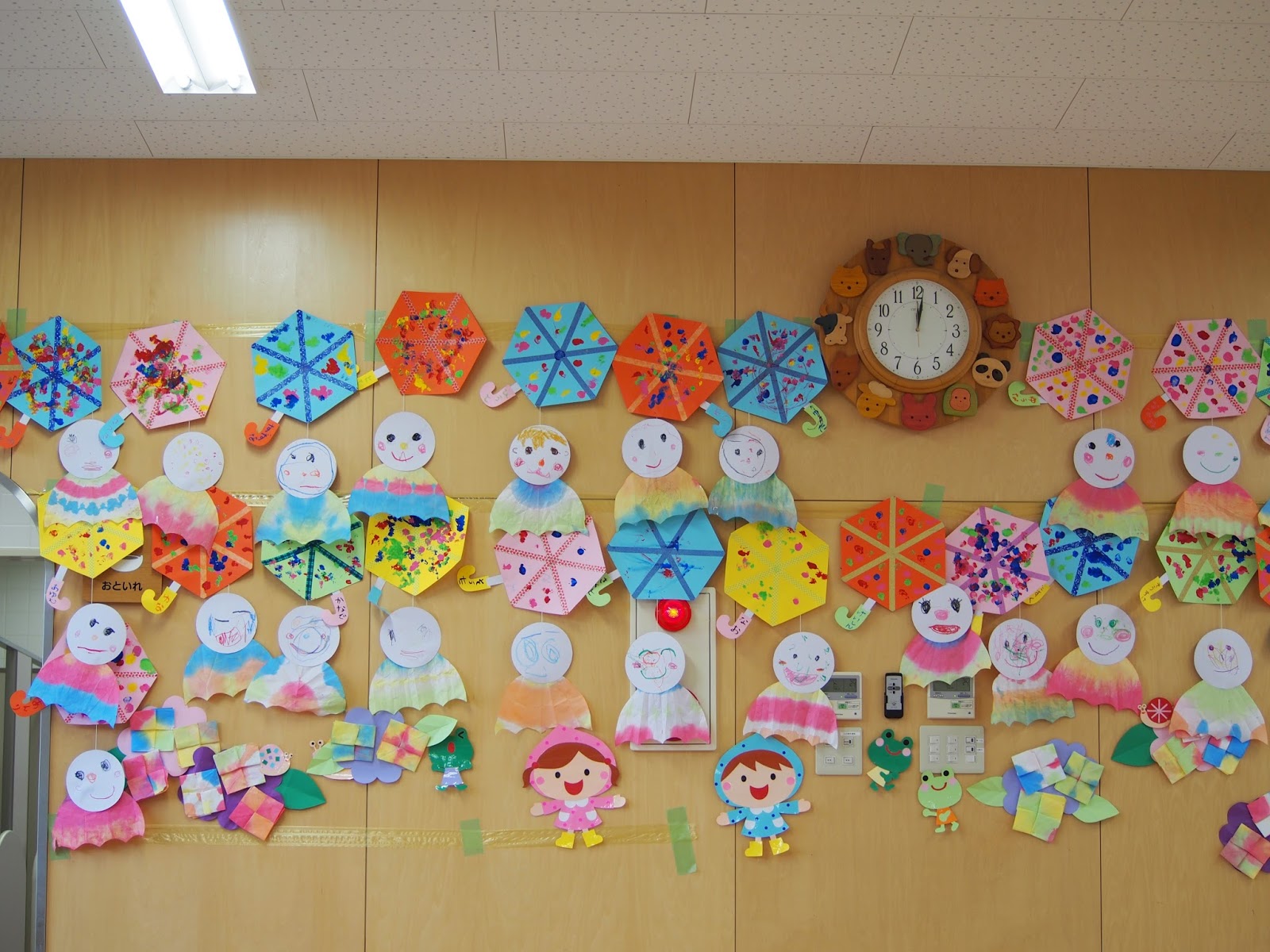 志免中央幼稚園blog てるてる坊主製作 ぴよぴよくらぶ