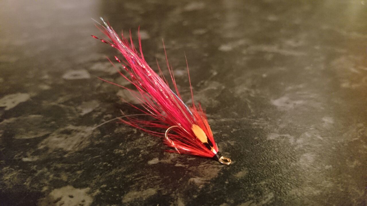 Salmon Fly Half Irish Piglet Double Hook Salmon Flies Tay Salmon Fly