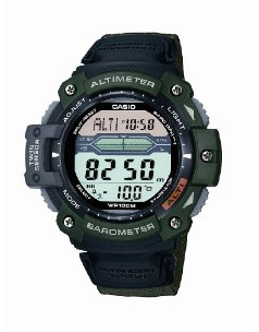 casio watch with altitude meter