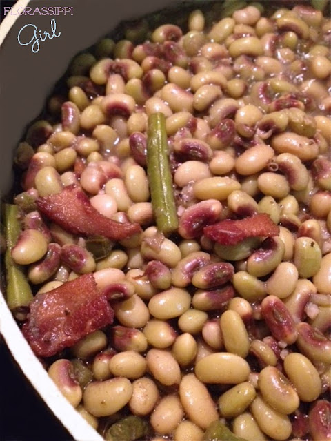 Florassippi Girl: Pink-Eyed Peas (Field Peas) with Snaps - From Garden ...