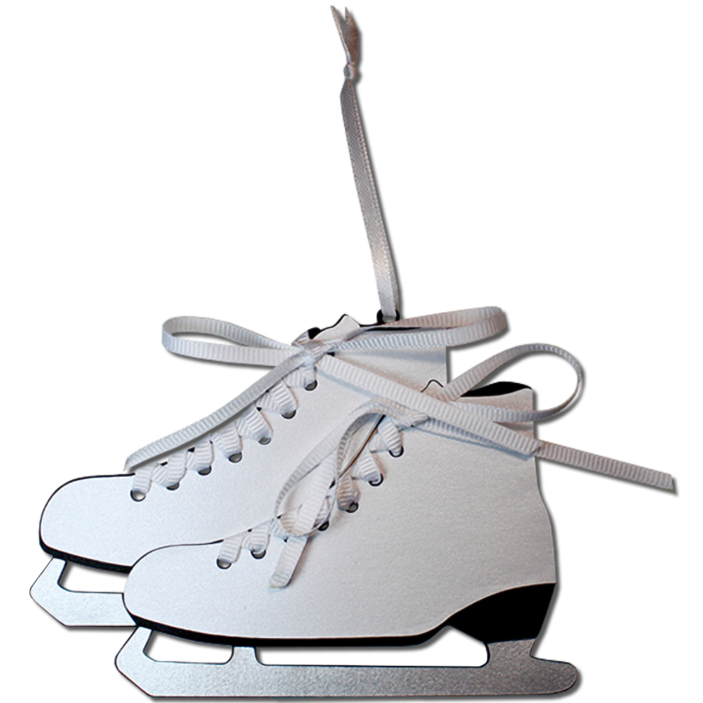 JMRush Designs Ice Skates Gift Tag