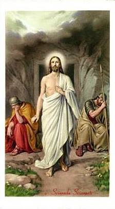 Gesù esce dal sepolcro