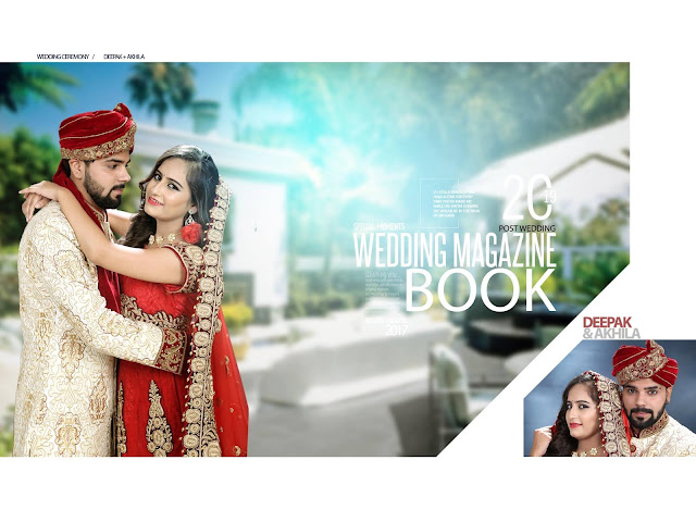 09x12 Indian Wedding Photo Book PSD Design Wedding Photo Book