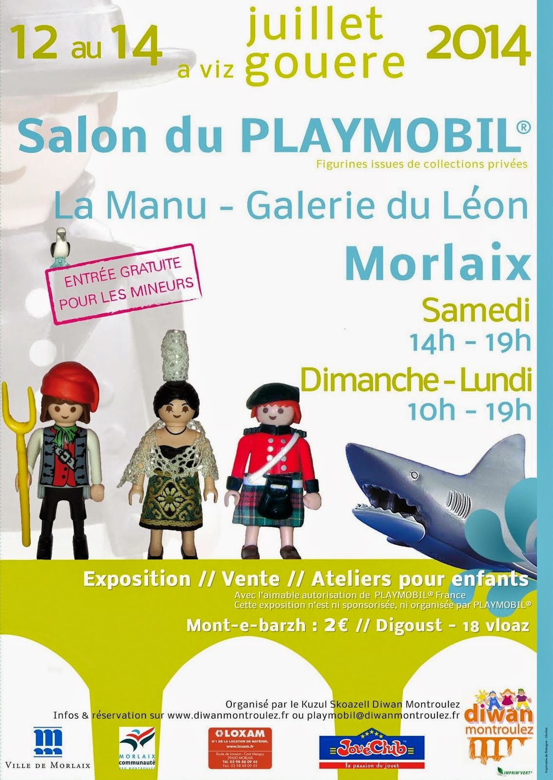 Expo-vente Morlaix, juillet 2014