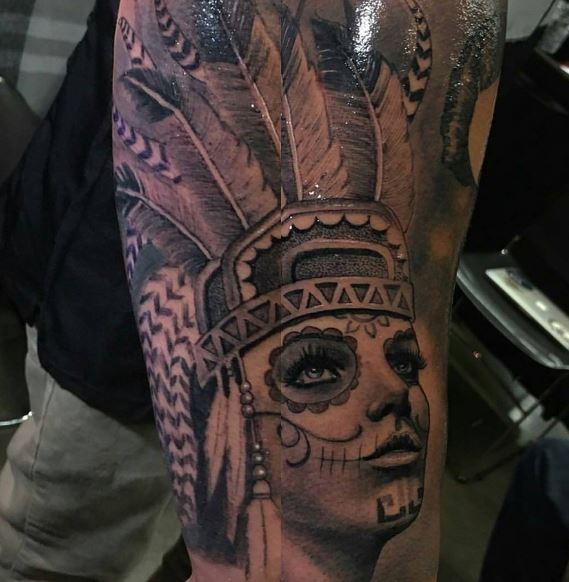 Day Of The Dead Tattoos