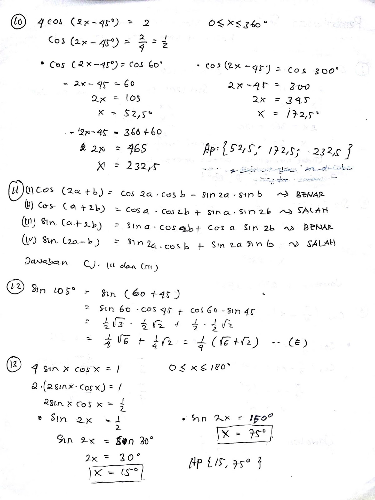 Bimbel IFE (IFE Little Newton) SOAL DAN PEMBAHASAN PAS