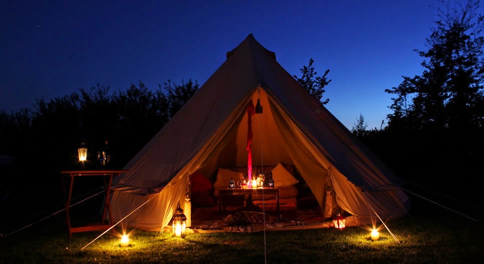 Camping in Northern Ireland Choosing a tent for camping