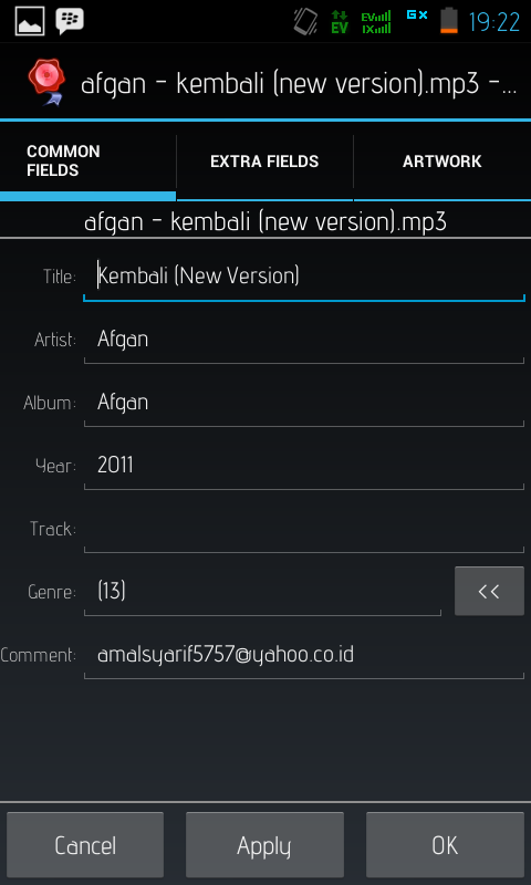 Cara Mengganti Cover Atau Tampilan Lagu Mp3 di Android Cara Mengganti Cover Atau Tampilan Lagu Mp3 di Android