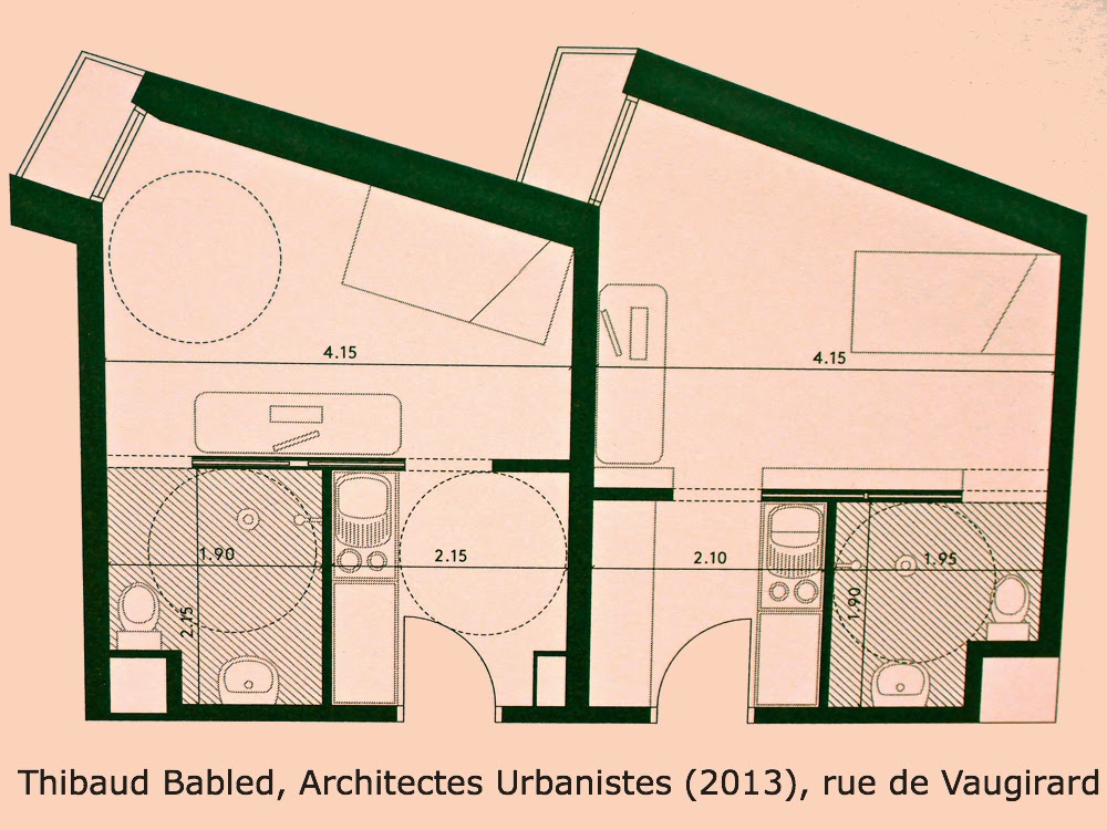 Thibaud Babled, Architectes Urbanistes (2013), rue de Vaugirard