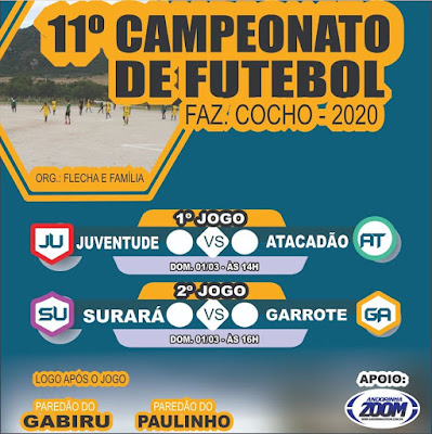 11º CAMPEONATO DE FUTEBOL
