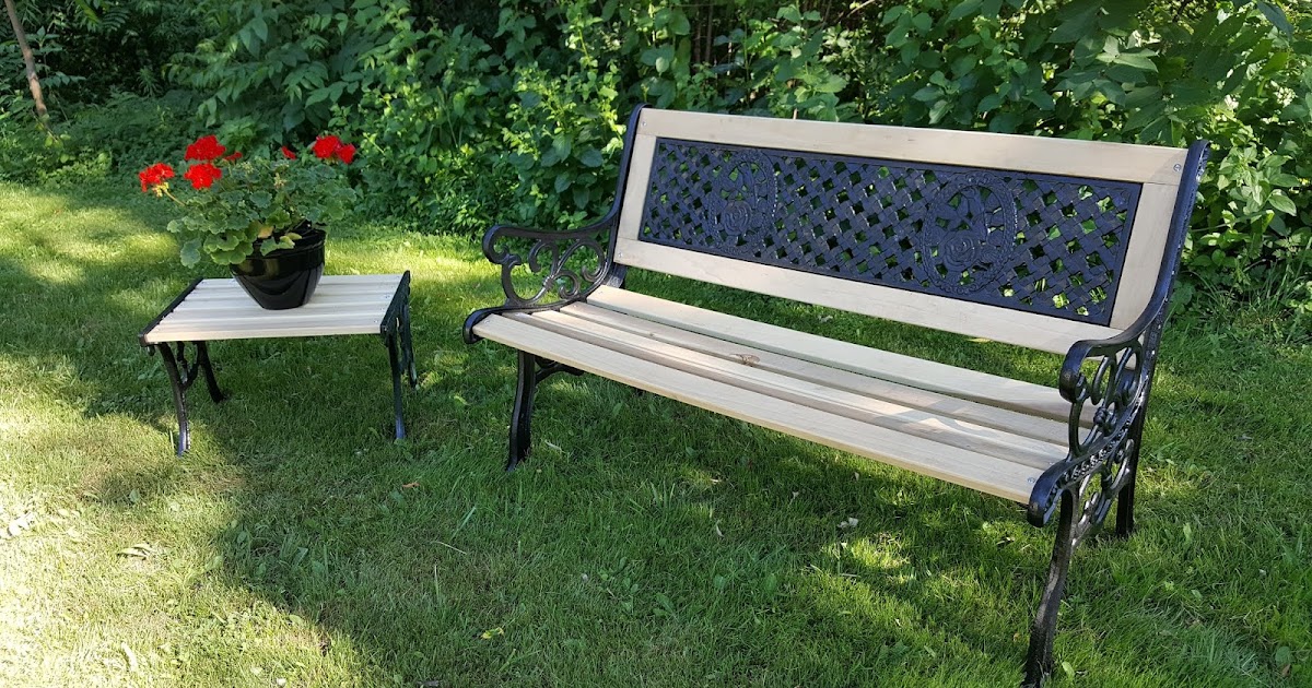 Gear Acres at Top of the Hill Cast Iron Bench Reveal