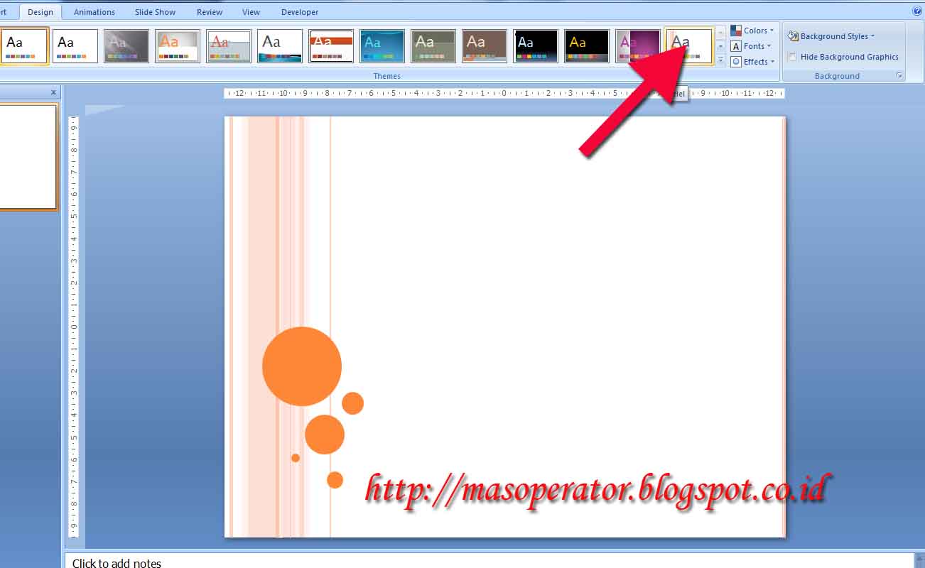 Mempercantik Tampilan Slide Ms. Power Point 2007 - Mas Operator
