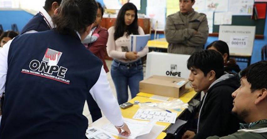 ONPE procesó el 100% de actas de las elecciones municipales complementarias - www.onpe.gob.pe ONPE procesó el 100% de actas de las elecciones municipales complementarias - www.onpe.gob.pe