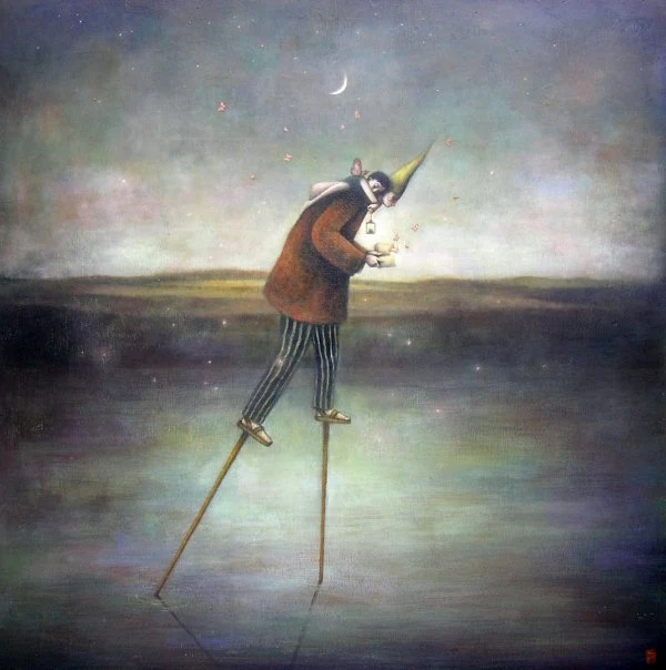 Duy Huynh 1975 | Vietnamese Symbolist and Surrealist painter