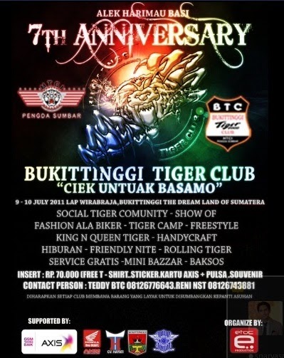 Contoh Undangan Anniversary Club Motor