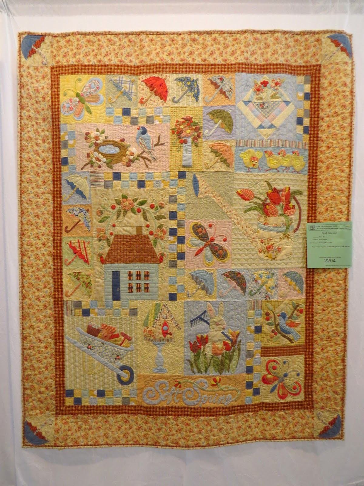 Natalia's Fine Needlework Washington State Quilt Show 2015