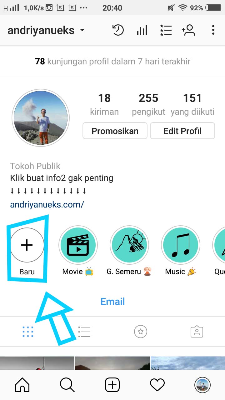 Sampul Gambar Profil Sorotan Ig Rahman Gambar