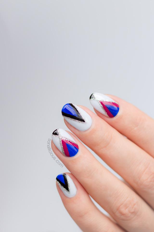 Simply Gorgeous Geometric Nails That You Can't Miss