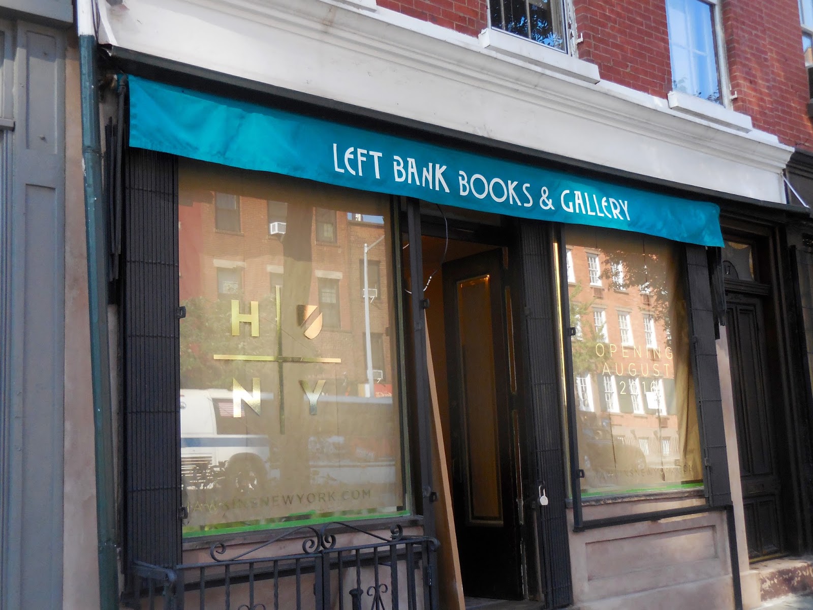 Jeremiah's Vanishing New York: Left Bank's Replacement